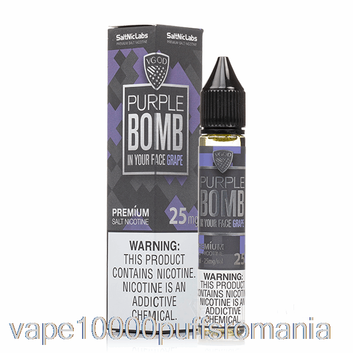 Vape Romania Purple Bomb - Saruri Vgod - 30ml 25mg